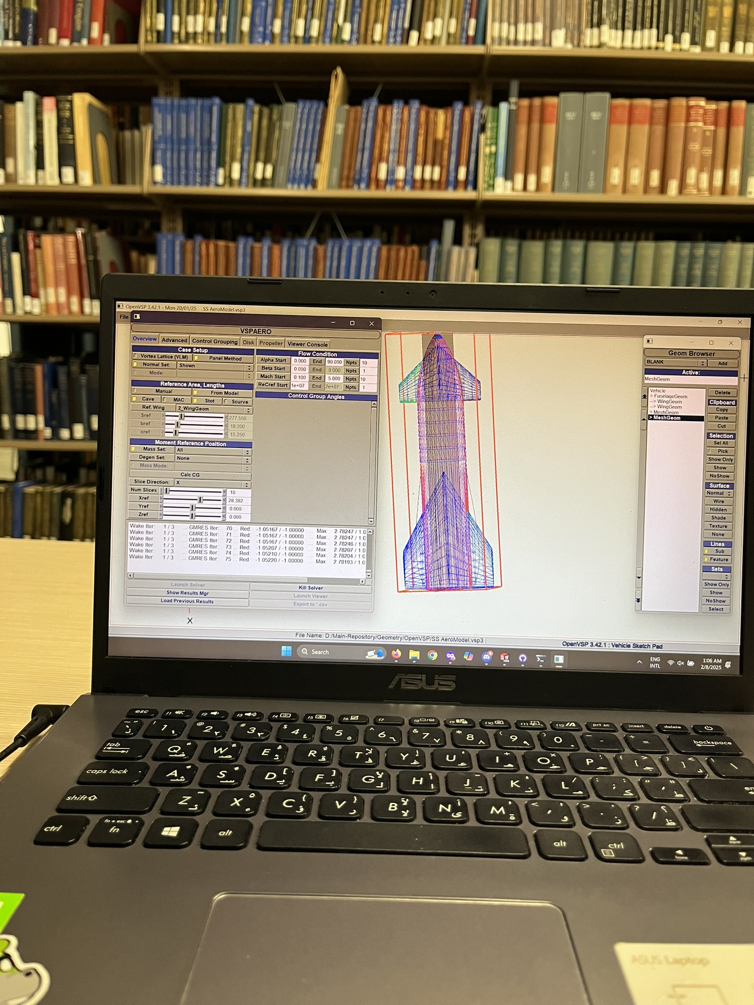OpenVSP Simulation