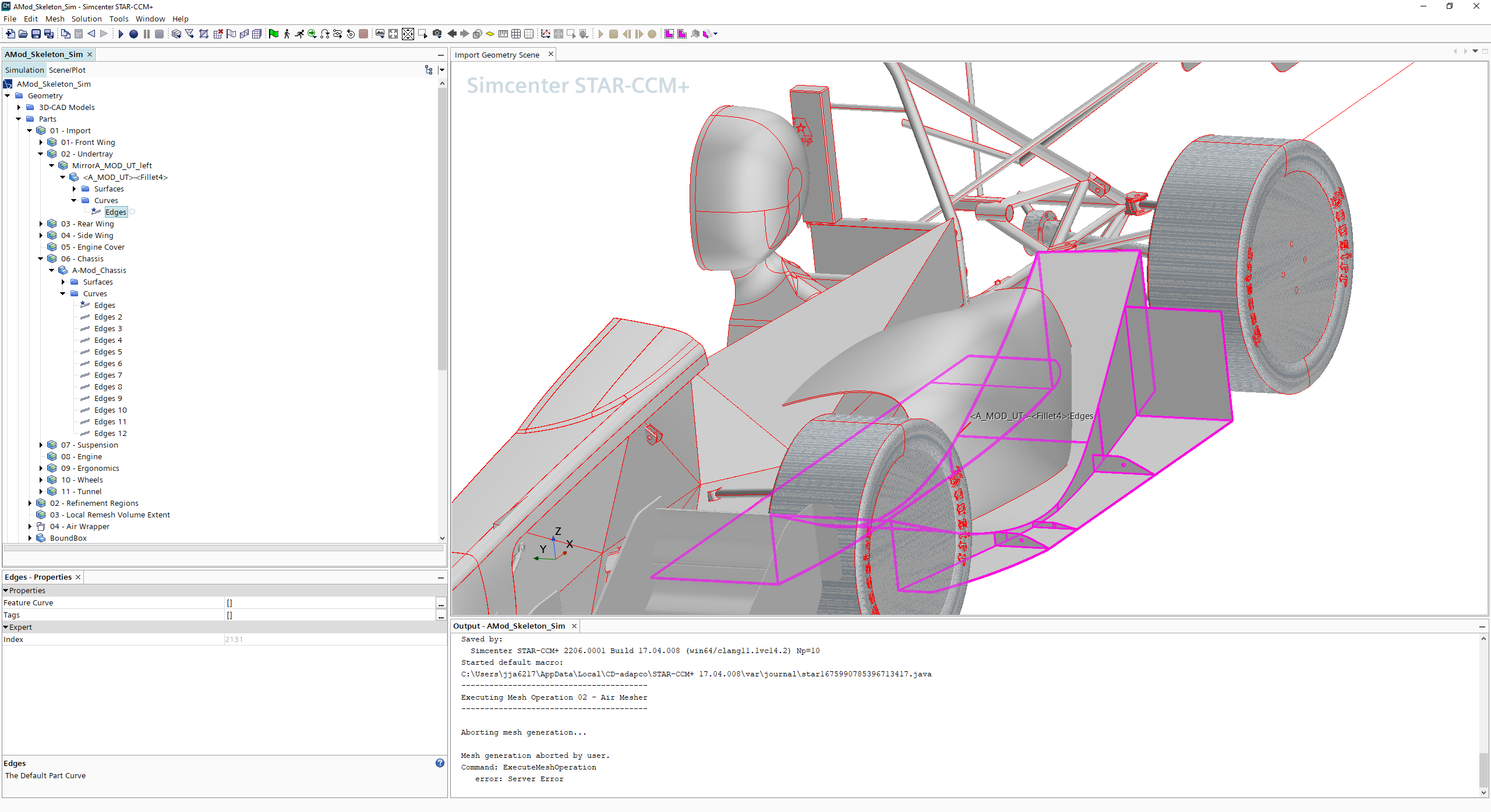 Racecar Simulation